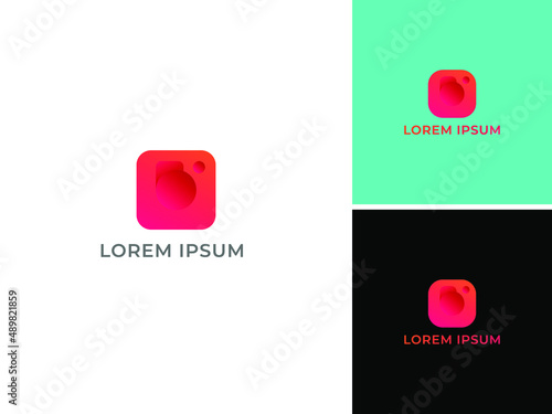 Free Download ABSTRACT ILLUSTRATION SQUARE LENS LOGO DESIGN VECTOR GOOD FOR APPLICATION CAMERA, PHOTO - GFXLoad