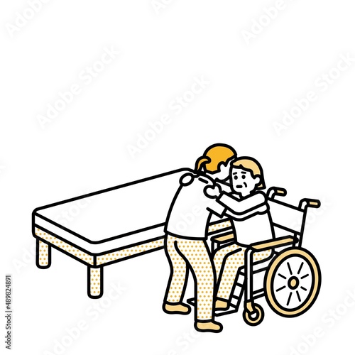 介護師や福祉の人物イラストまとめ