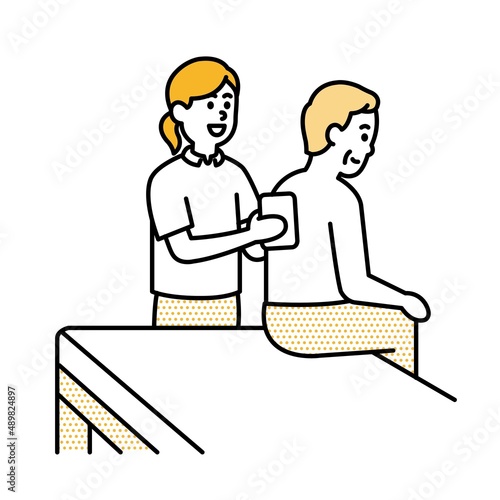 介護師や福祉の人物イラストまとめ