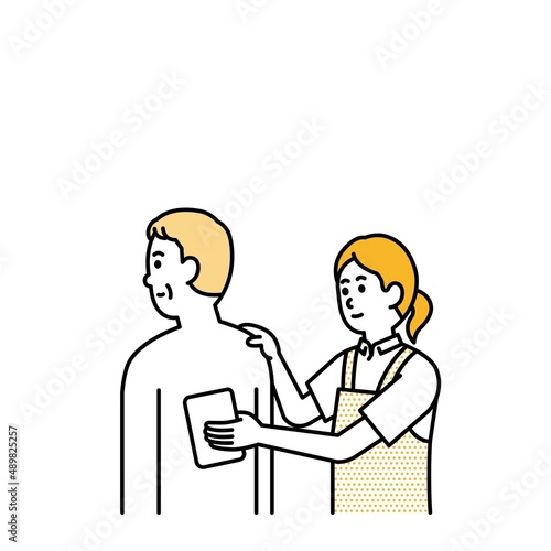 介護師や福祉の人物イラストまとめ