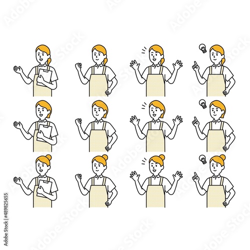 介護師や福祉の人物イラストまとめ