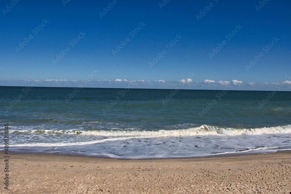 Empty beaches at Wabaso Florida