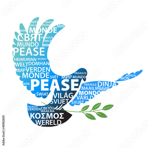 Dove, symbol of peace