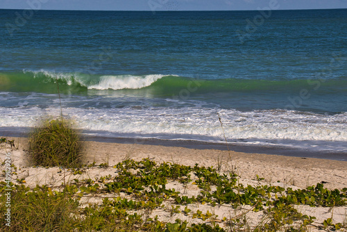 Empty beaches at Wabaso Florida