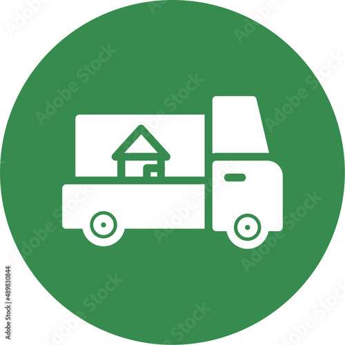 Truck Moving Icon