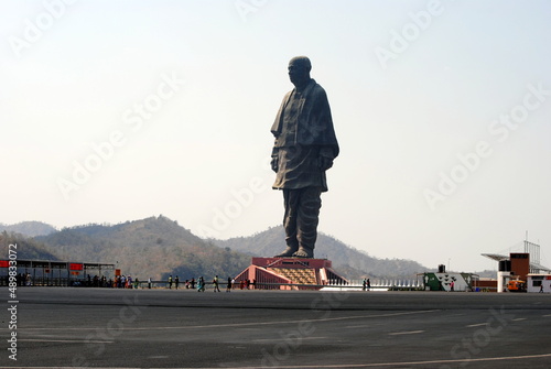 statue of unity india gujrat photo