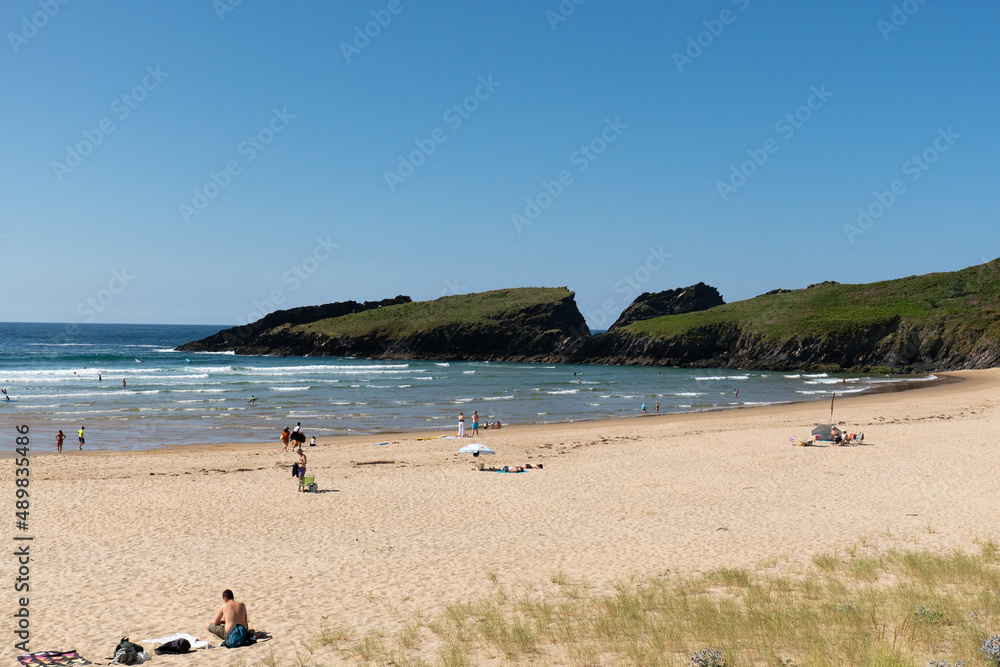 beach and mountain