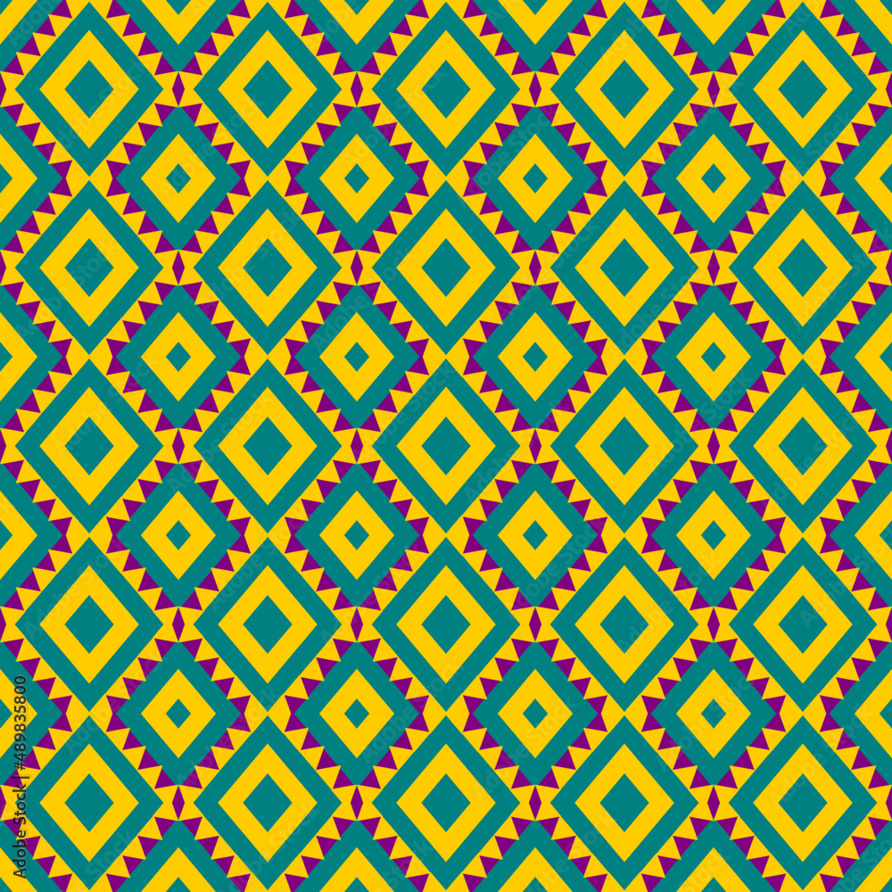 seamless pattern with geometric design