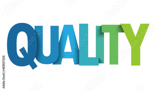 QUALITY colorful vector typography banner