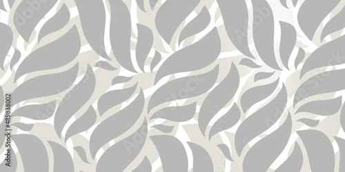 seamless pattern with leaves