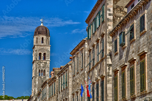 Dubrovnik, Croatia- september 3 2021 : picturesque old city