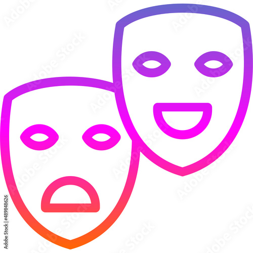 Theater Masks Icon