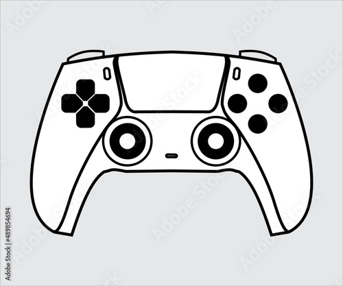 This is an illustration of a console stick