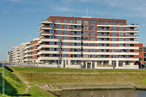 Fotografia The Hague, The Nethelrands, February 26, 2022: recently completed apartment bloc
