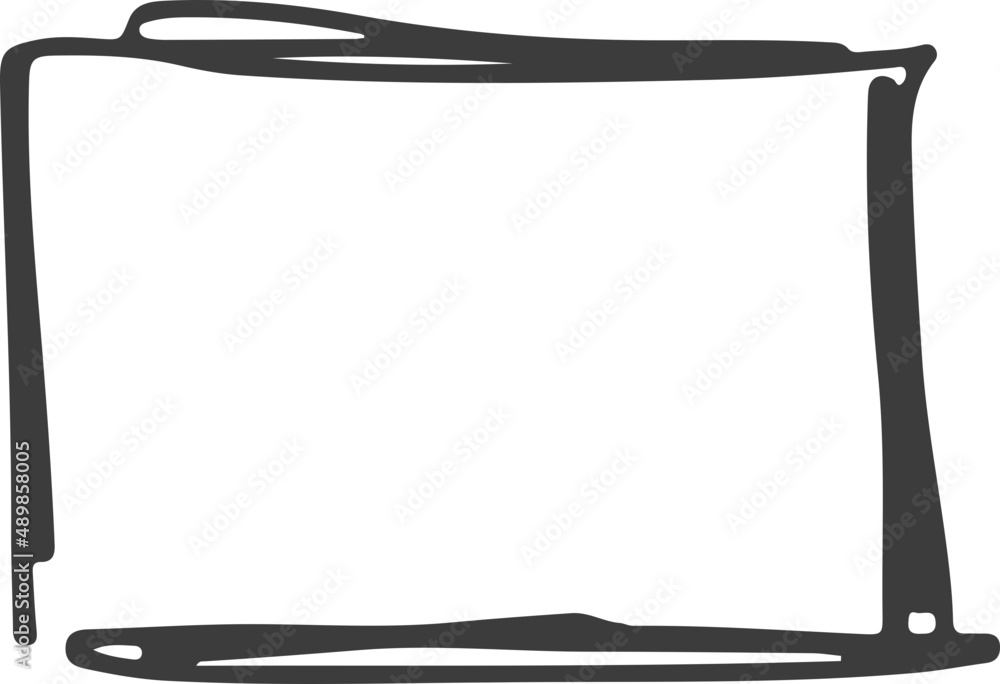 Doodle element . Pencil curves. Simple doodle line. Doodle border. Simple sketch. Doodle element . Pencil curves. Simple doodle line. Doodle border. Simple sketch.