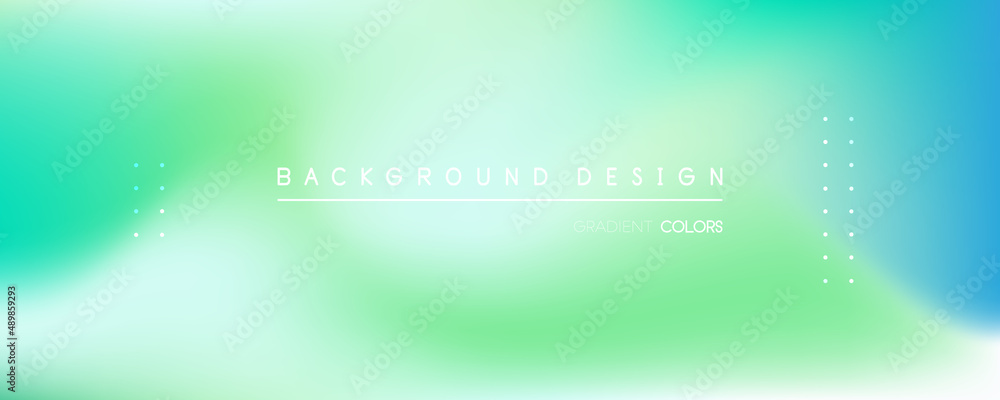 Abstract multi-color gradient vector cover illustration set. As a background for business brochures, cards, packages and posters. - obrazy, fototapety, plakaty 