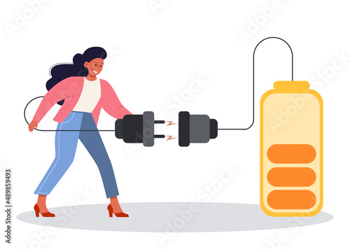 Extrovert individuality. Extraversion character enjoying communication with