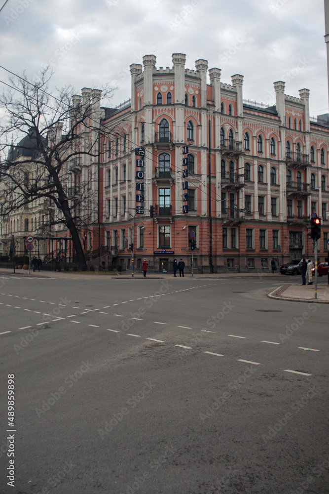 Streets of Riga, Latvia, Baltic states