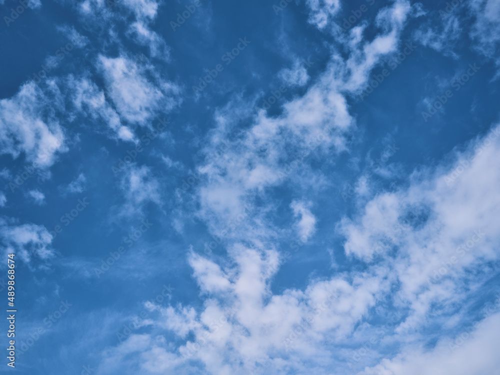 Fototapeta premium Blue sky and beautiful clouds
