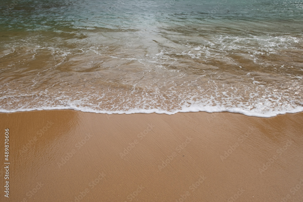 Waves on the beach