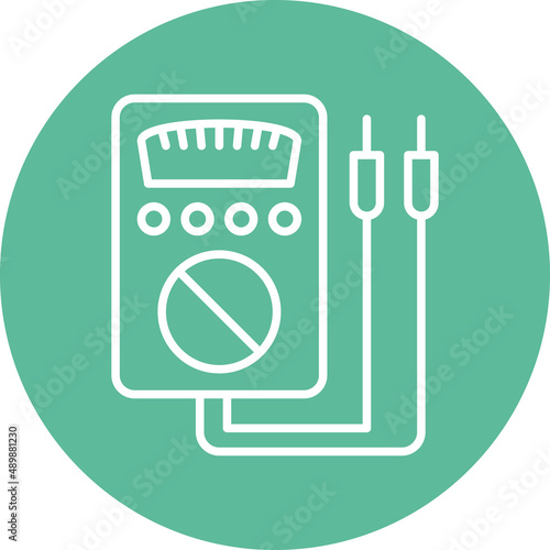 Voltmeter Icon Style