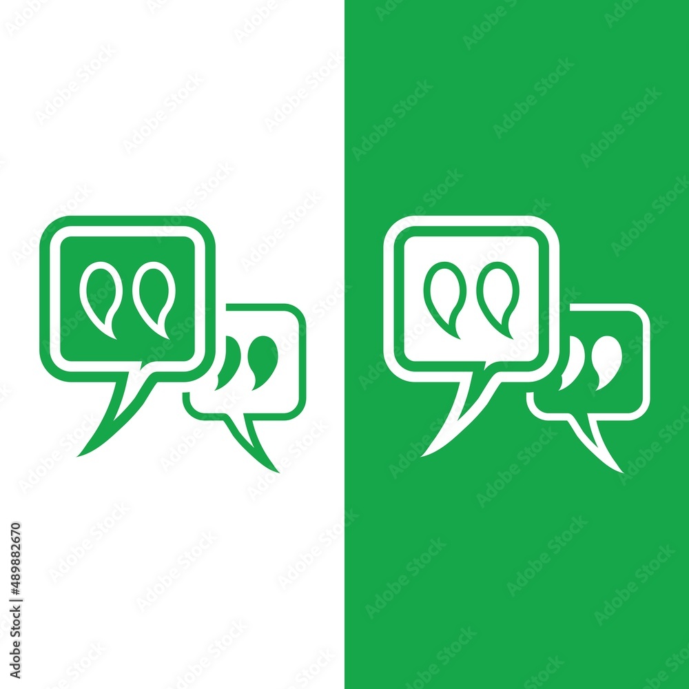 Speech bubble icon vector illustration Speech bubble icon vector illustration