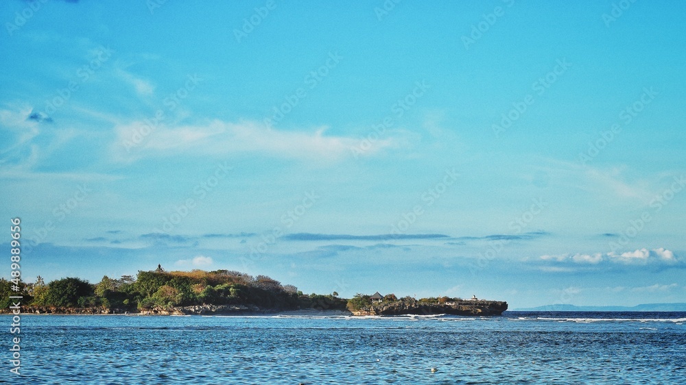 landscape with sea, bali