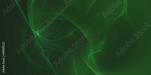 3D rendering abstract multicolor fractal background