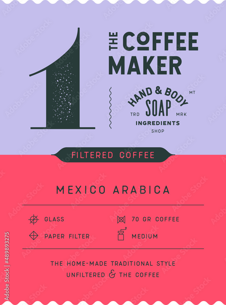 Φωτογραφία Coffee, tag label