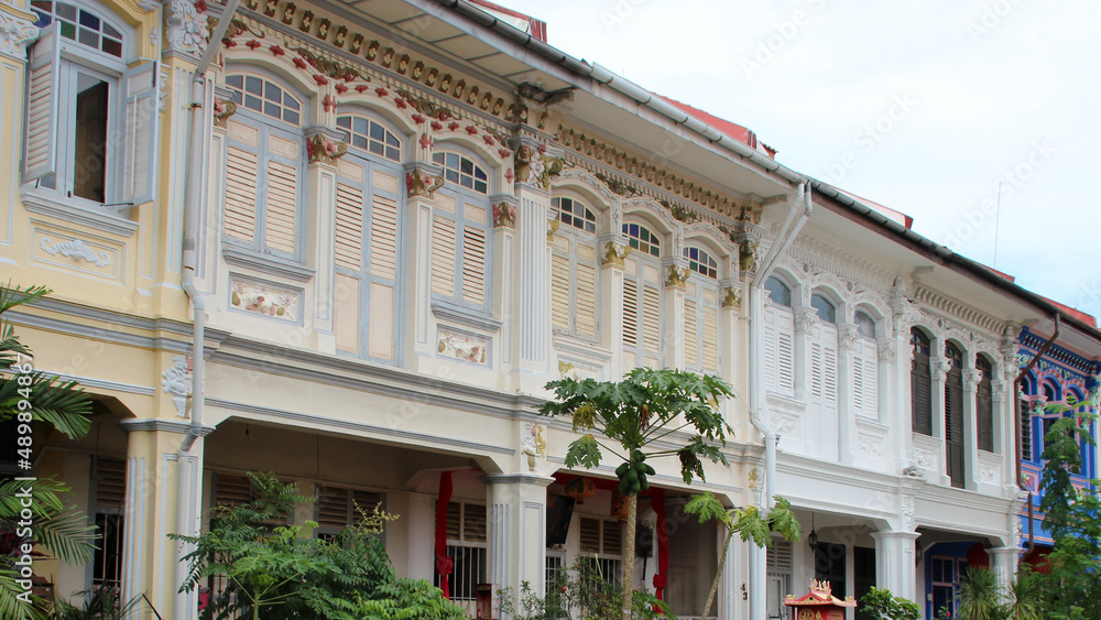 houses at joo chiat terrace in singapore 