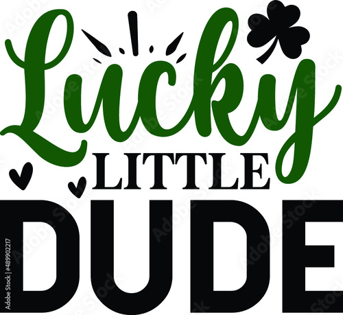 Lucky little dude vector arts