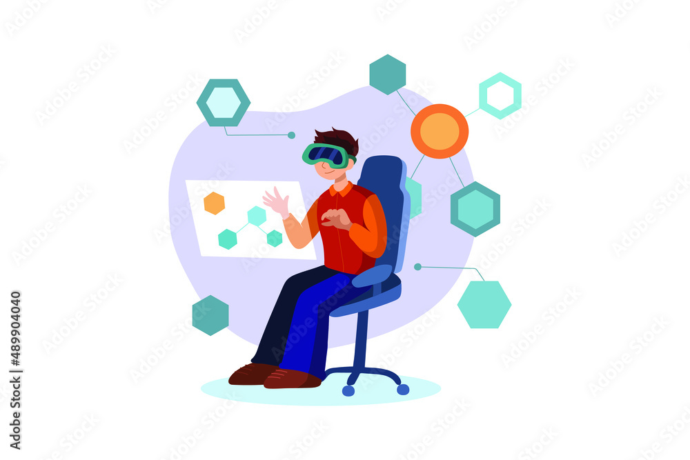 Blockchain platform research in virtual reality Blockchain platform research in virtual reality
