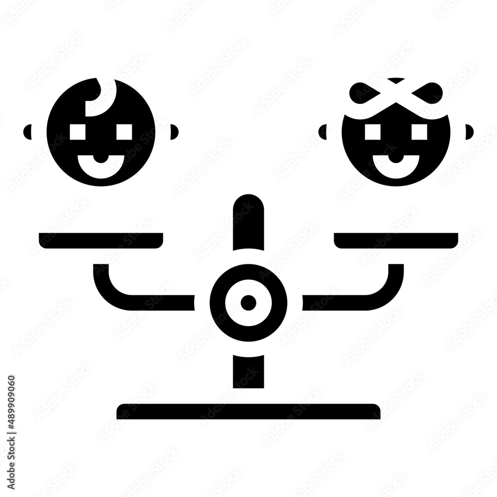 BALANCE glyph icon,linear,outline,graphic,illustration
