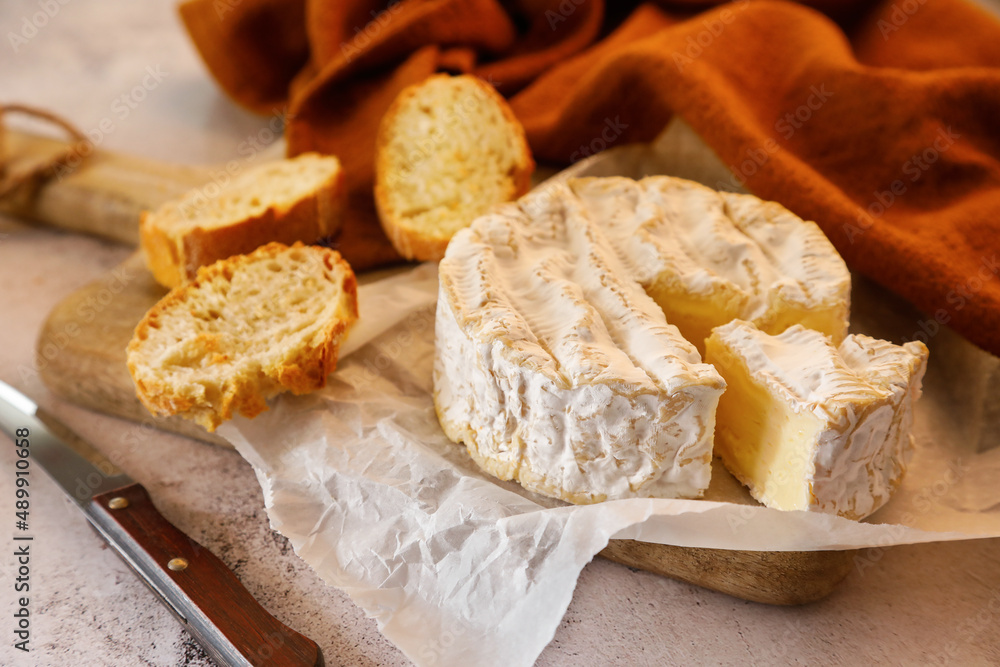 French Camembert cheese from the Normandy region. Made from sheep's milk.