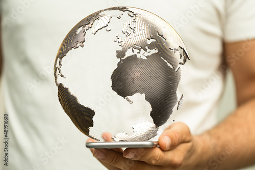 Business concept of Global ...