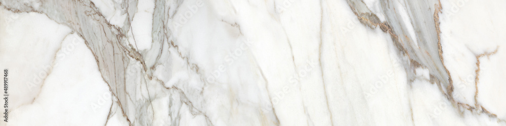 Obraz na płótnie White karara Marble Texture w salonie