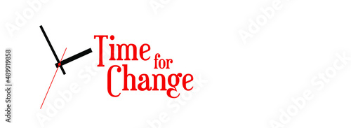 time for change sign 