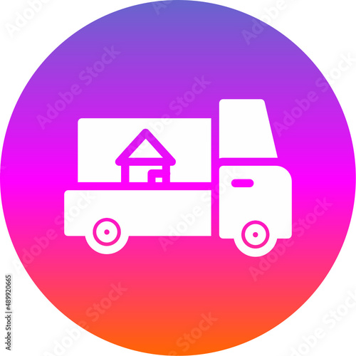 Truck Moving Icon