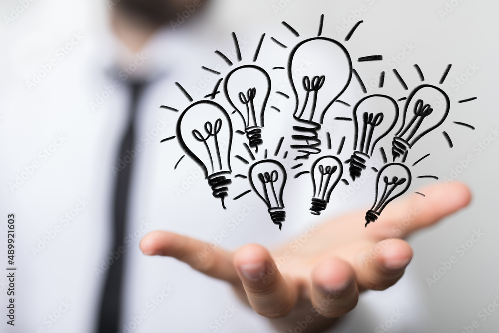 Green energy innovation light bulb with future industry of power generation Green energy innovation light bulb with future industry of power generation