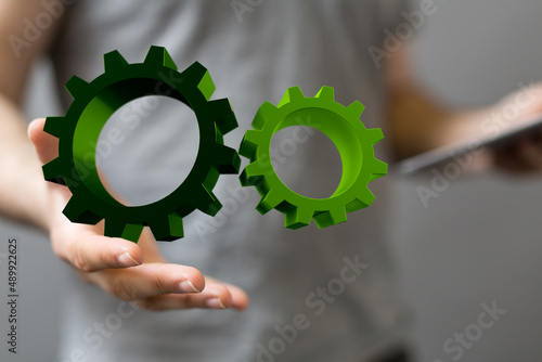 Eco manufacture abstract te...