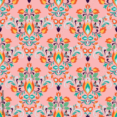 Elegant vintage floral pattern design