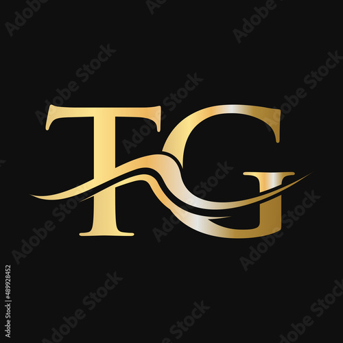 Letter TG Logo Design. Initial TG Logotype Template For Business And Company Logo