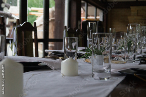 Wedding table.