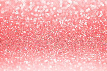 Peach and pink glitter sparkle bling background confetti