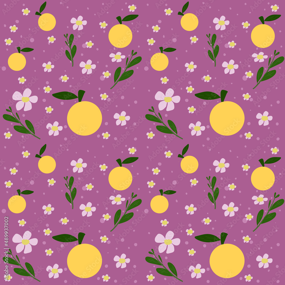 seamless background with flowers seamless background with flowers