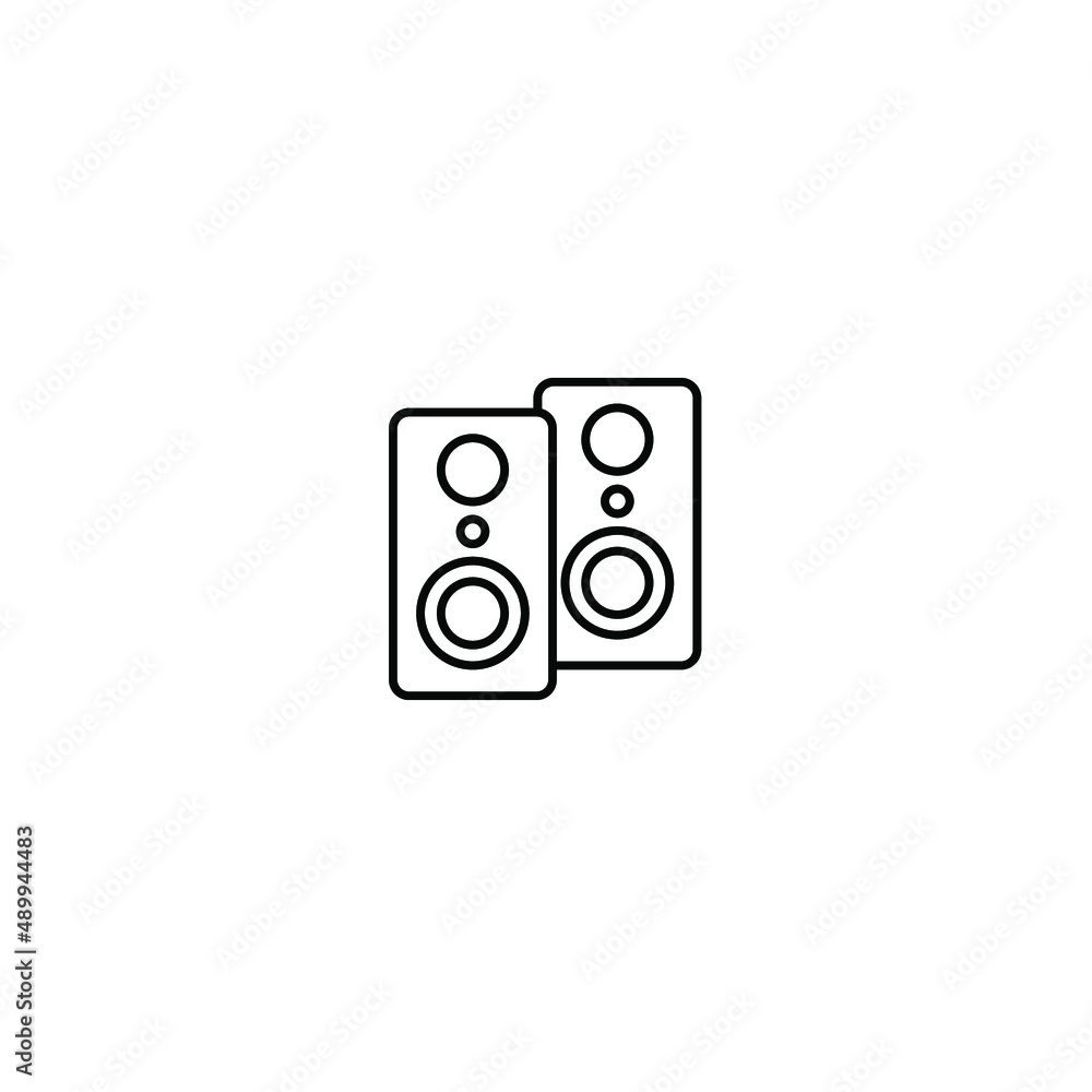 loud speakers icons symbol vector elements for infographic web loud speakers icons symbol vector elements for infographic web