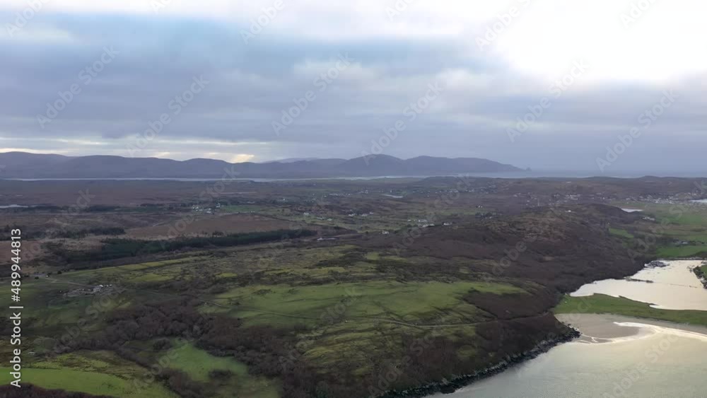 Flying from Dooey towards Castlegoland, by Portnoo in County Donegal - Ireland Flying from Dooey towards Castlegoland, by Portnoo in County Donegal - Ireland