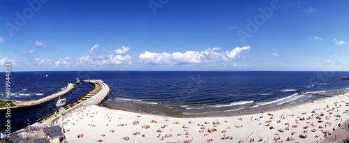 Quadro su tela Kolberg an der Ostsee