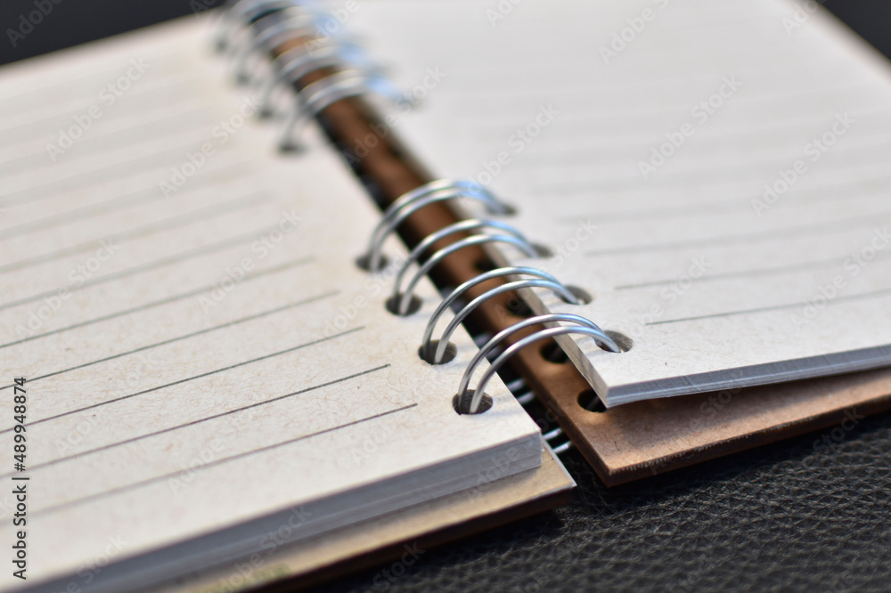lined notebook with recycled paper lined notebook with recycled paper