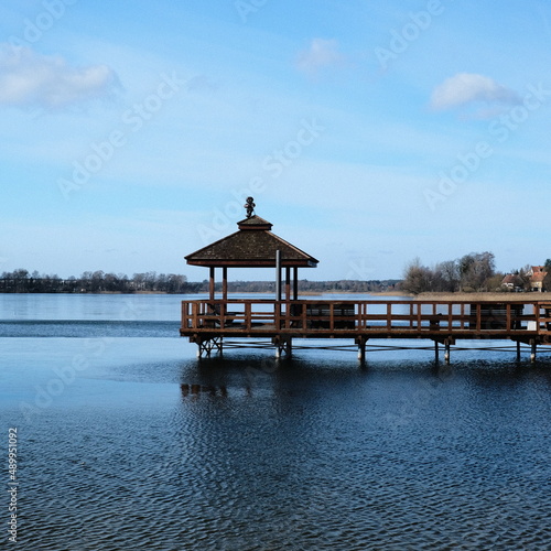 pavilion on the lake photo